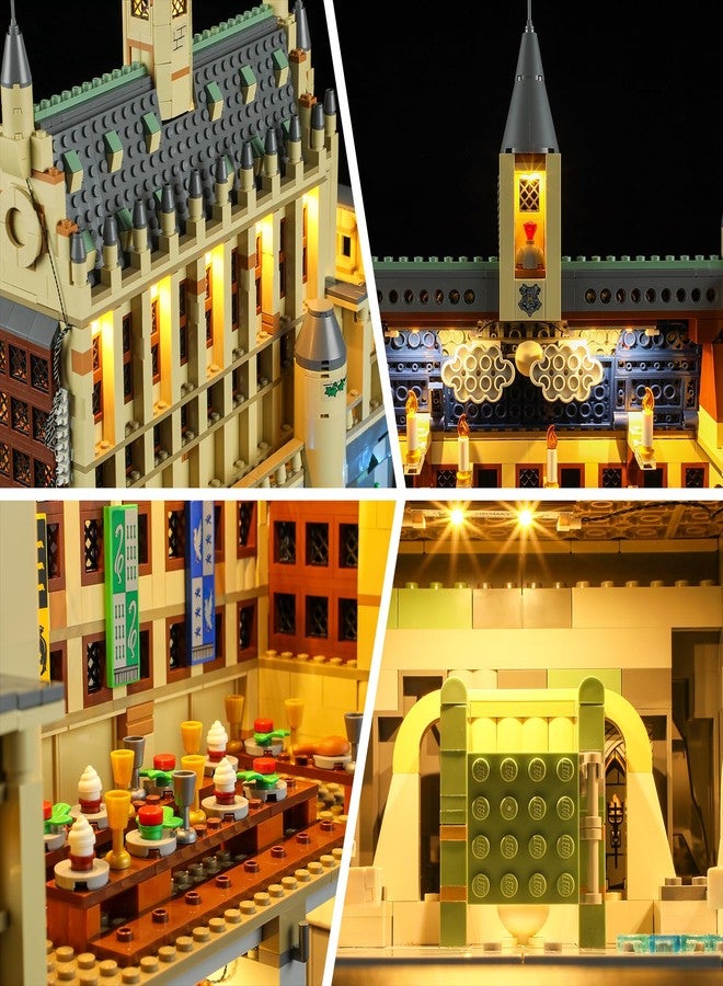 BRIKSMAX Led Light Kit for Lego-76435 Hogwarts Castle The Great Hall - Compatible with Lego Harry Potter Building Set- Not Include Lego Set - Image 3
